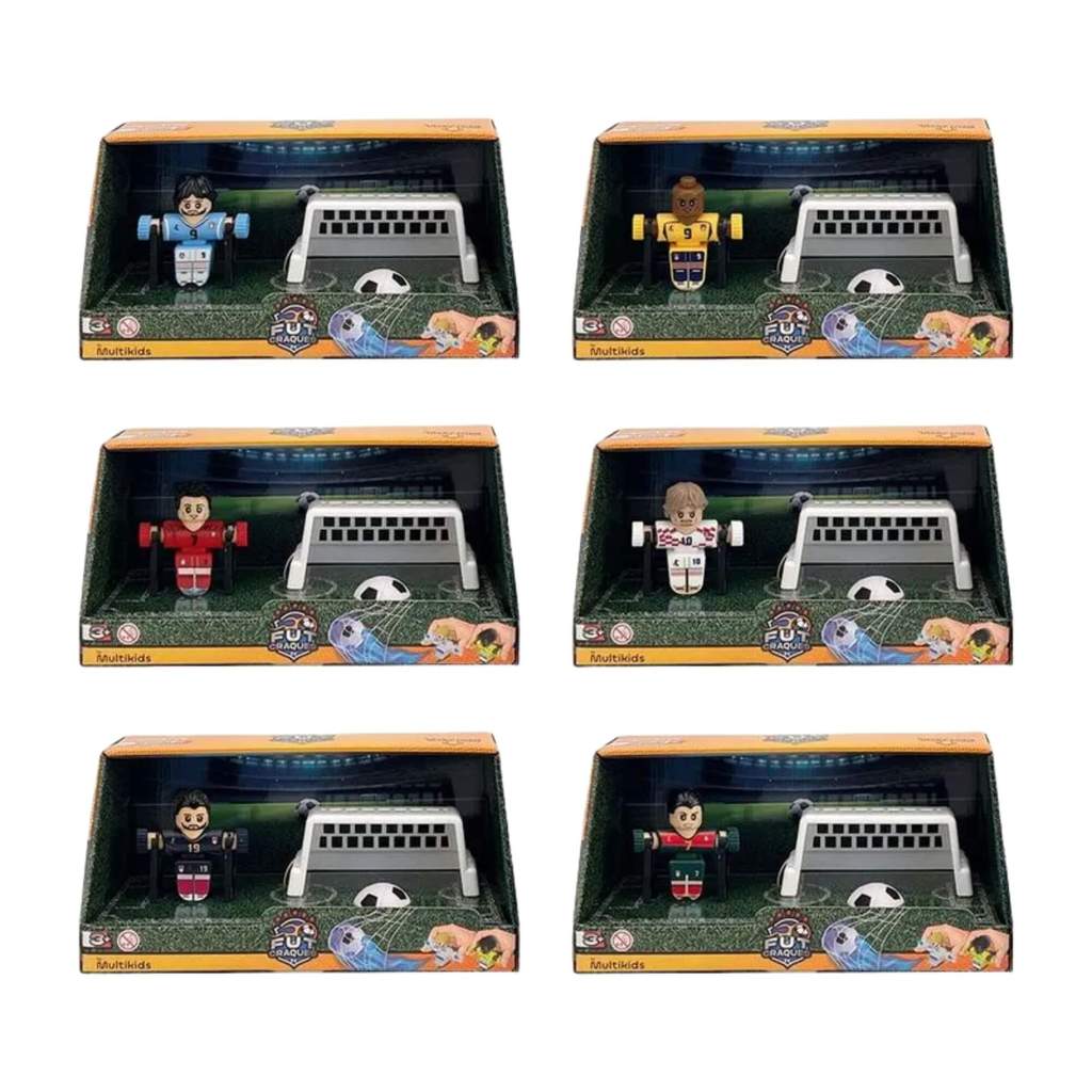 Brinquedo Fut Craques FC Pack Arena Solo Modelo Sortido e Unitário