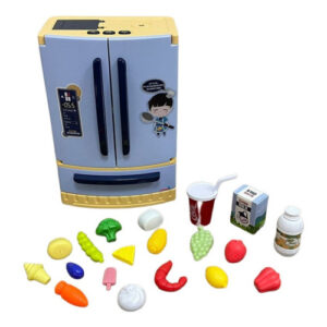 Brinquedo Geladeira Infantil Faz de Conta Com Luz Importway Solta