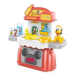 Brinquedo Infantil +3 Anos Maleta 3 Em 1 Pet Shop Do Mickey Com