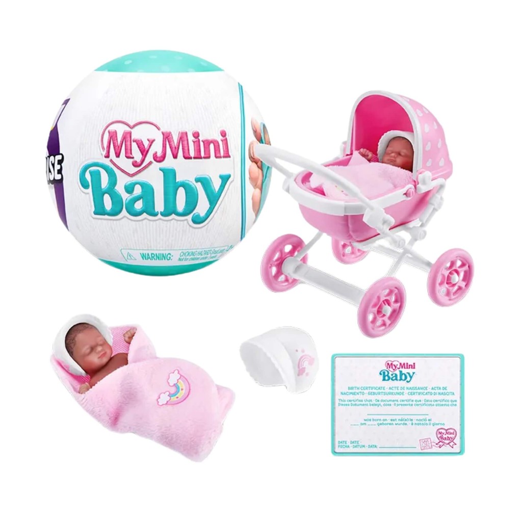 Brinquedo Infantil 5 Surprise My Mini Baby Candide 77008