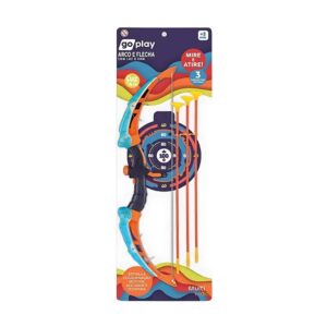 Brinquedo Infantil Arco e Flecha Go Play Com Luz e Som Multikids