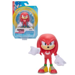 Brinquedo Infantil Articulado Knuckles Clássico 6cm do Universo Sonic