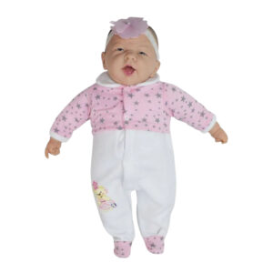 Brinquedo Infantil Boneca Ninos Reborn Com Boca Aberta Menina