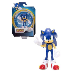 Brinquedo Infantil Boneco Sonic Moderno 2,5" Sunny 004559