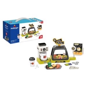 Brinquedo Infantil Cafeteira 3 em 1 com Som 48 Peças Xalingo 11750