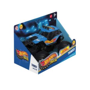 Brinquedo Infantil Caminhão Monstro Hot Wheels Luz e Som Multikids