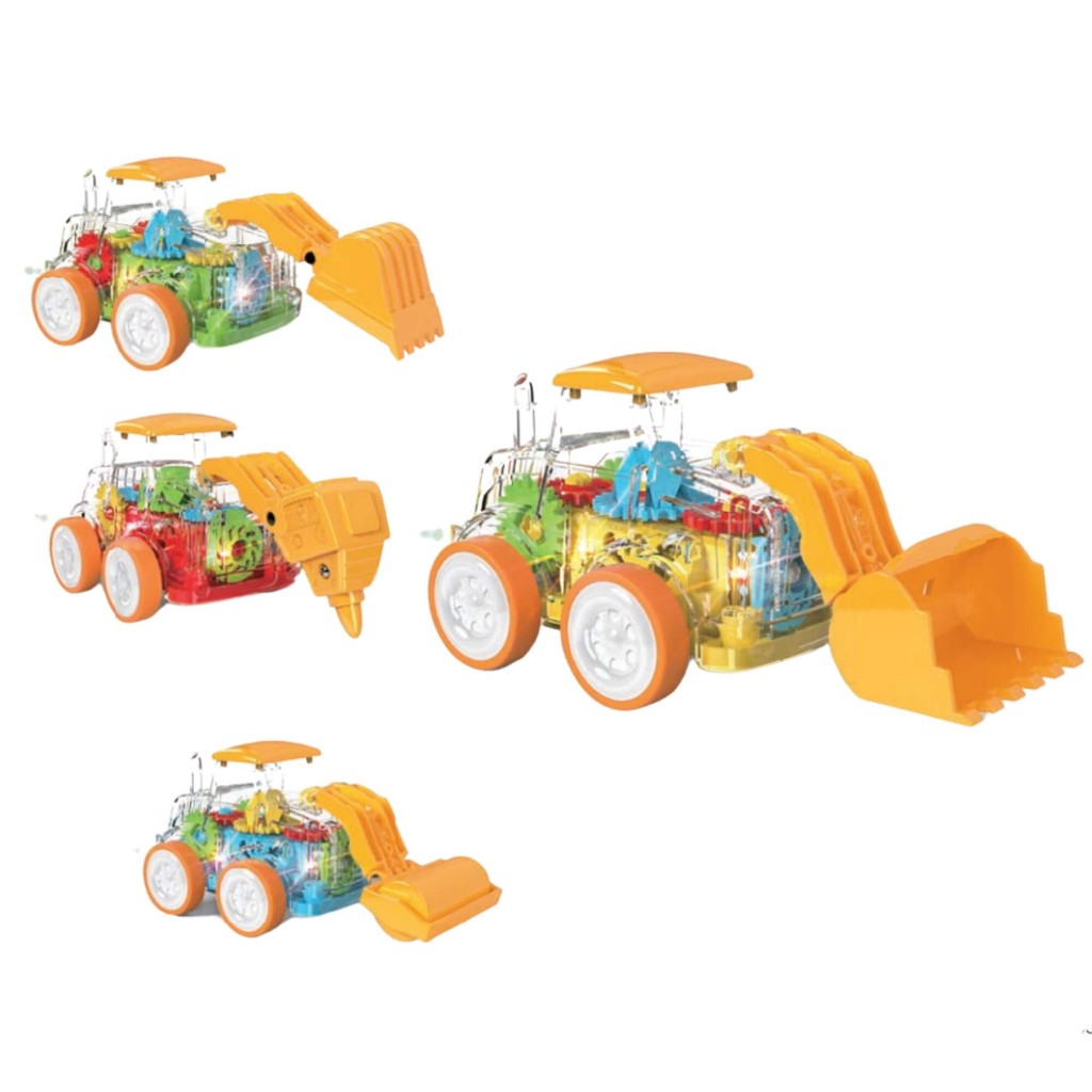 Brinquedo Infantil Carrinho Construção com Engrenagem Sortido e