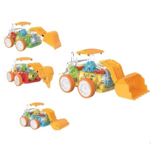 Brinquedo Infantil Carrinho Construção com Engrenagem Sortido e