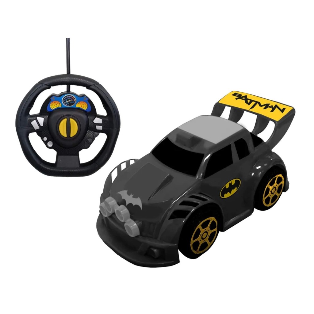 Brinquedo Infantil Carrinho de Controle Remoto Batman Smart Driver