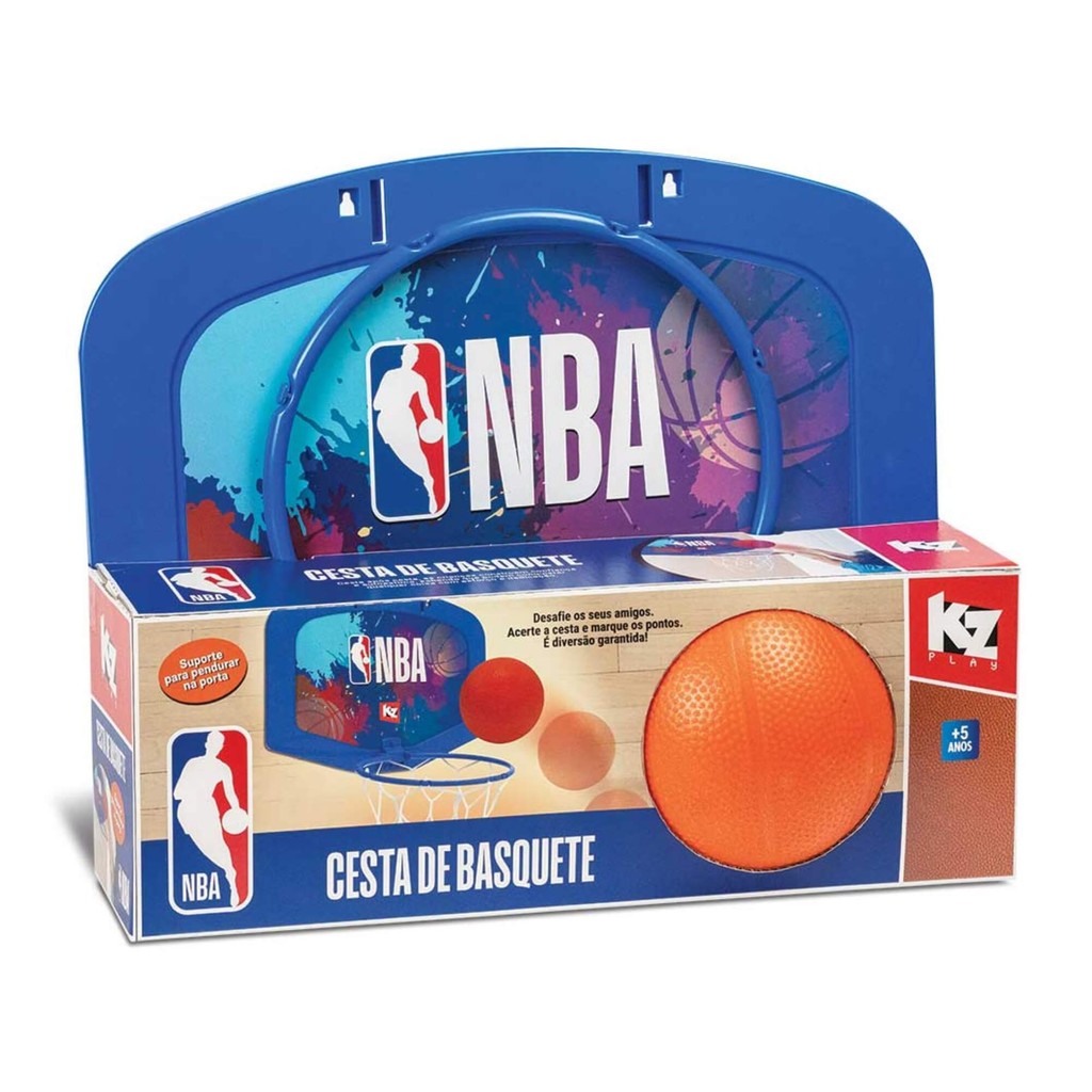 Brinquedo Infantil Cesta de Basquete Nba Elka 1260