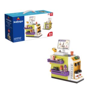 Brinquedo Infantil Conjunto de Estação de Supermercado com Luz e Som
