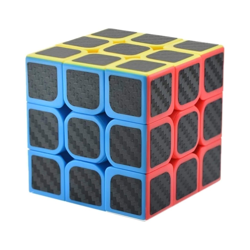 Brinquedo Infantil Cubo Mágico Carbono Antid. Playcube 3x3x3