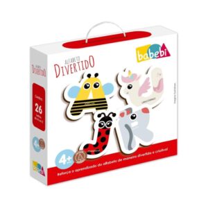 Brinquedo Infantil Educativo Alfabeto Divertido Babebi 6019