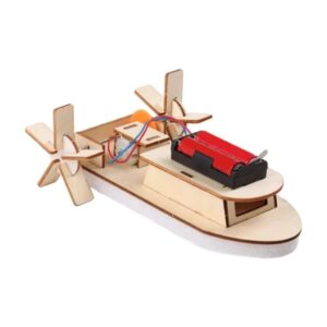 Brinquedo Infantil Educativo Experiência Steam Novo Cientista Barco