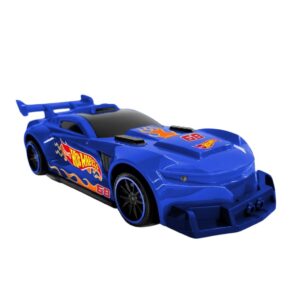 Brinquedo Infantil Hot Wheels Carros Track Ripper Azul com Luz e Som