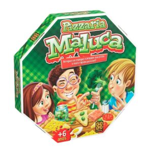 Brinquedo Infantil Jogo de Tabuleiro Pizzaria Maluca Grow 01283