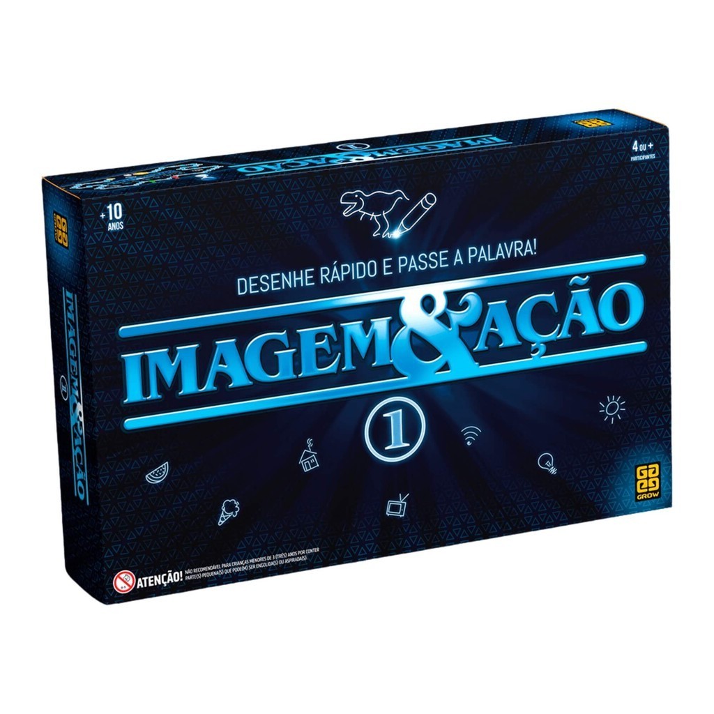Brinquedo Infantil Jogo Imagem e Ação 1 Grow 01708 — Games e Brinquedos