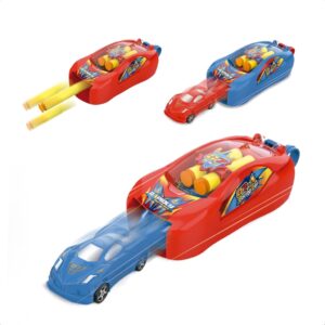 Brinquedo Infantil Lança Car Acompanha 1 Carrinho 2 Dardos Sortido e