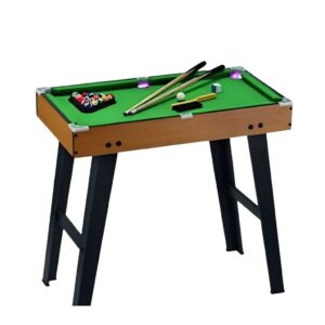 Brinquedo Infantil Mesa de Sinuca Master em Madeira com Led Zippy