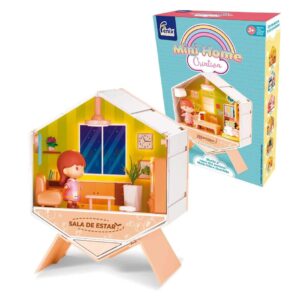 Brinquedo Infantil Mini Home Sala de Estar Fenix