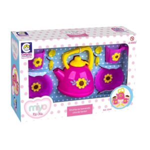Brinquedo Infantil Miyo Kit Hora do Chá Xícara Bule Pires Cotiplas