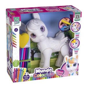 Brinquedo Infantil Mundo Colorido Sweet Poney para Pintar Super Toys