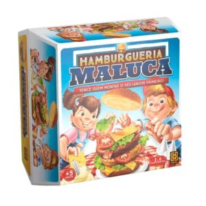 Brinquedo Jogo de Tabuleiro Hamburgueria Maluca Grow 03574