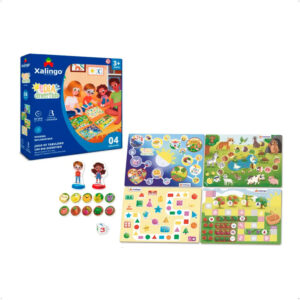 Brinquedo Jogo de Tabuleiro Um Dia Divertido A partir de 3 anos de