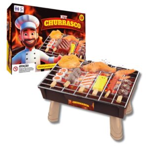 Brinquedo Kit Churrasco com Acessórios +3 Anos Pais e Filhos 793303