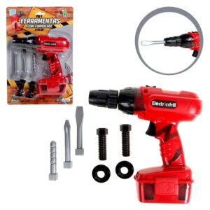 Brinquedo Kit Ferramentas Com Furadeira 8 Peças Art Brink — Ferramentas Elétricas