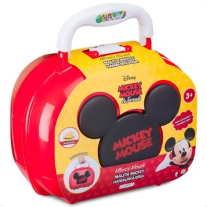 Brinquedo Maleta Mickey Hamburgueria 7 Acessórios +3 Anos
