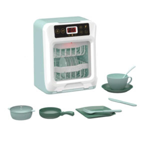 Brinquedo Mini Cozinha Lava-Louças Infantil com Luz, Som e Acessórios