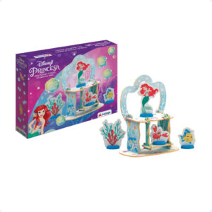 Brinquedo Mini Playset Fundo Do Mar Da Ariel Desenvolve a Imaginação