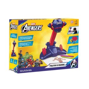 Brinquedo Projetor de Desenhos Avengers c 32 Imagens 3+ Anos Multikids — TV e Vídeo