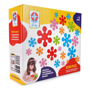 Brinquedo Star Plic Multicor Estrela Baby Cor Colorido
