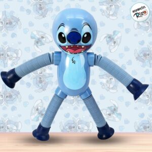 Brinquedo Stitch Flexível 14cm 1 unidade Disney Original Rizzo