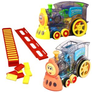Brinquedo Trenzinho Dominó Infantil Movimento Som Luz Divertido