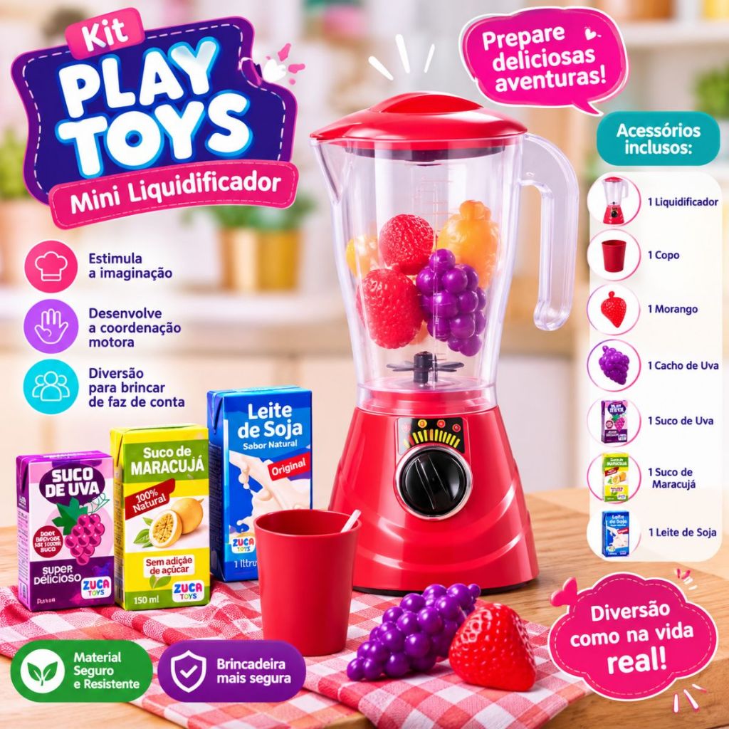 Brinquedos de Cozinha Panelinha Infantil Chef Confeitaria Crianças — Games e Brinquedos