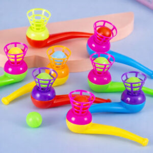 Brinsílios Mini Brinquedo Jogo Sopro Cachimbo Com Bolinha C 6