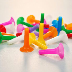 Brinsílios Mini Corneta Colorida C 25 Unidades Brinquedo Lembracinha