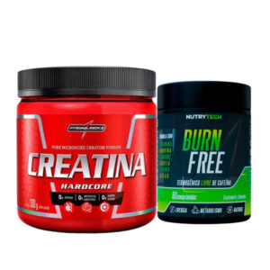 Burn Free Termogênico Natural Sem Cafeína 60 Comprimidos Creatina