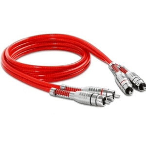 Cabo Blindado 1m Original Stetsom Automotivo Vermelho Cobre