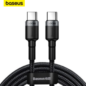 Cabo De Carregamento Rápido Baseus Pd Usb C Para Typec Qc 4.0 Para