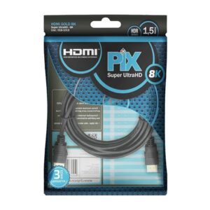Cabo Hdmi 2.1 1.5 metro 8K Full UltraHD 60Hz 4K UltraHD 120Hz