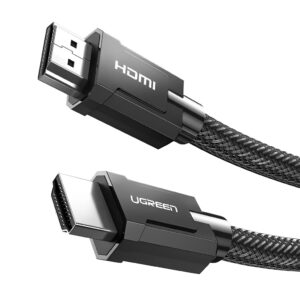 Cabo Hdmi 2.1 Ugreen Macho Macho 8K 60 Hz 48Gbps 1M Preto