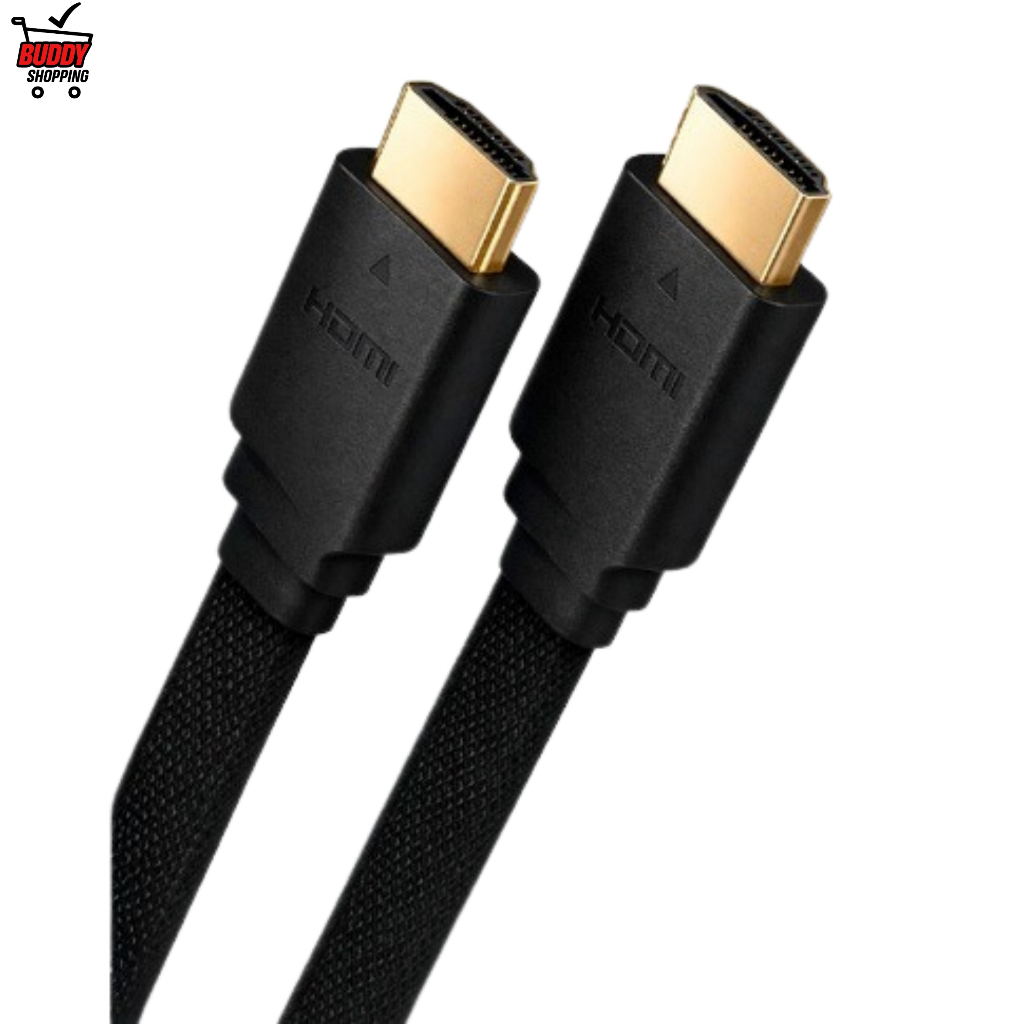 Cabo Hdmi 4K Full HD Ultra Resolução Tipo Flat Blindado Reforçado
