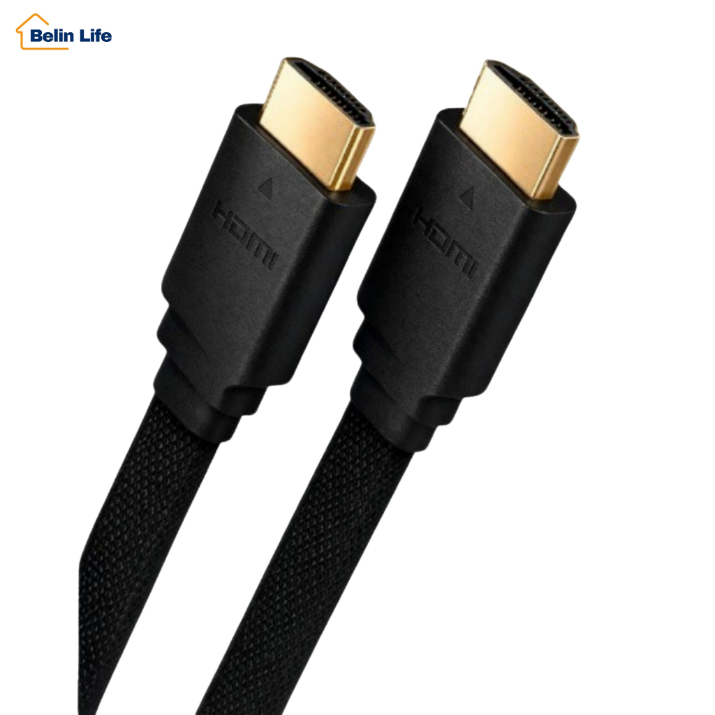 Cabo Hdmi 4K Ultra HD Tipo Flat Blindado Reforçado Alta Velocidade
