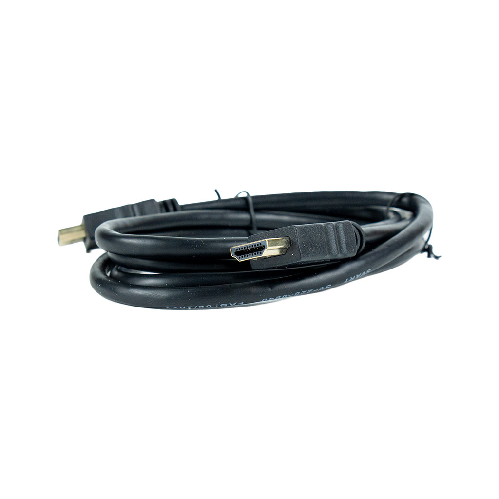 Cabo Hdmi Svart Conector Som Imagem TV 4K Preto 1.5m 2.0 Full HD — Informática