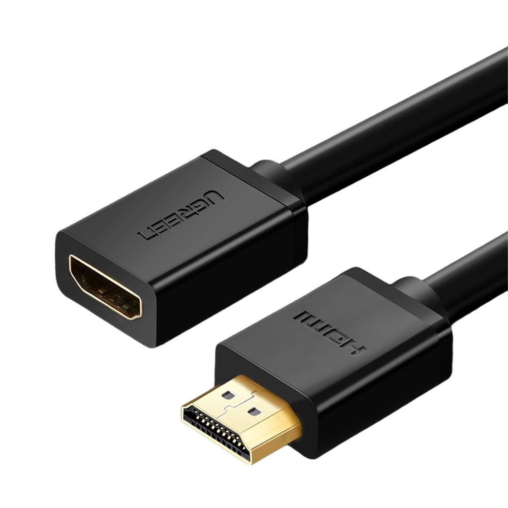 Cabo Hdmi Ugreen Vídeo 1080p Macho Fêmea 3 Metros Preto — Informática