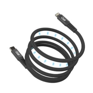 Cabo Lightning Magnetic i2GO iPhone 5 até 14 Certificado Mfi 60W 3Ah